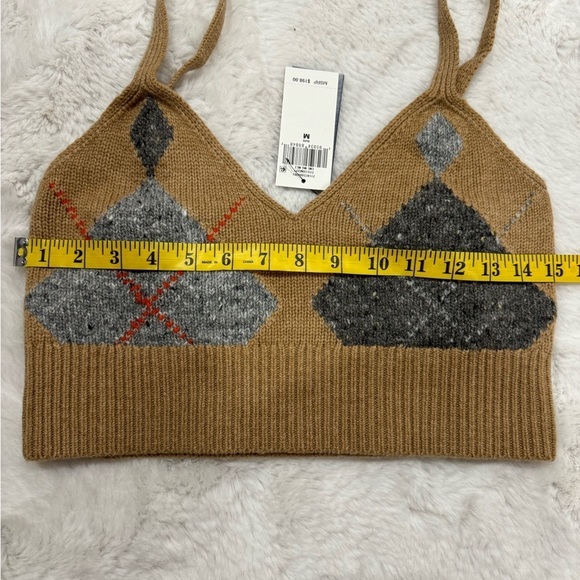 POLO RALPH LAUREN
Argyle Wool-Cashmere-Blend
Bralette Sz : M - Picture 9 of 12